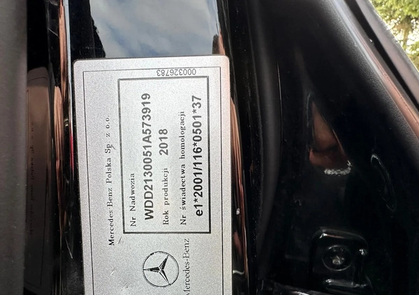 Mercedes-Benz Klasa E cena 148000 przebieg: 166735, rok produkcji 2018 z Byczyna małe 46